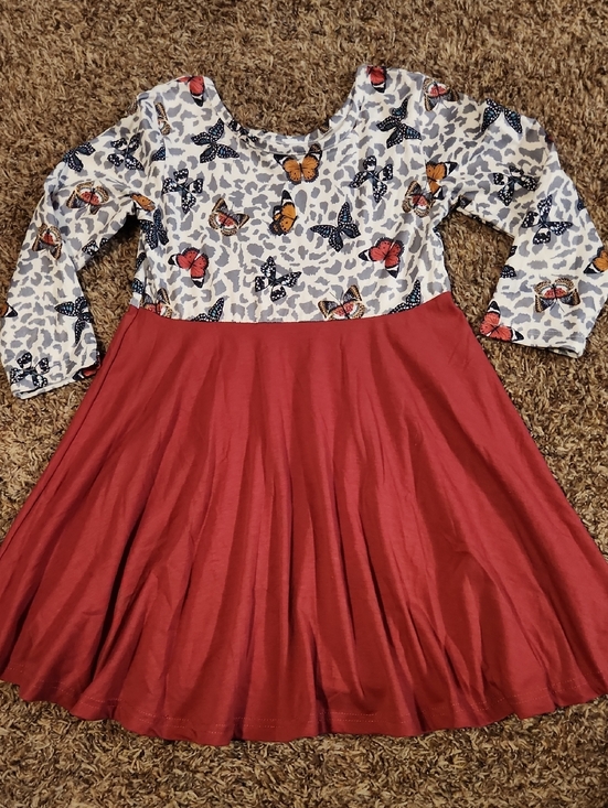 Other - Butterfly Print Dress